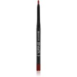 Essence 8h Matte Comfort dermatograf mat de buze cu ascutitoare culoare 08 Dark Berry 0,3 g