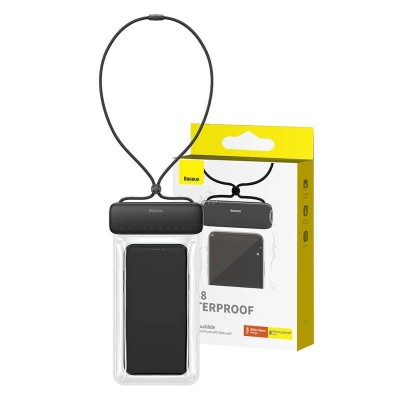 Carcasă impermeabilă pentru telefon Baseus AquaGlide (negru) foto