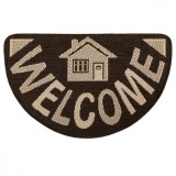 Covoras Intrare Tip Iuta, Model Flex 19164-91, Marime 50 x 80 cm, Maro, Antiderapant, Antialergic, Polipropilena