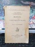 Lubor Niederle, Manuel de l&#039;antiquit&eacute; slave, tome 2: La civilisation, Paris 1926, 243