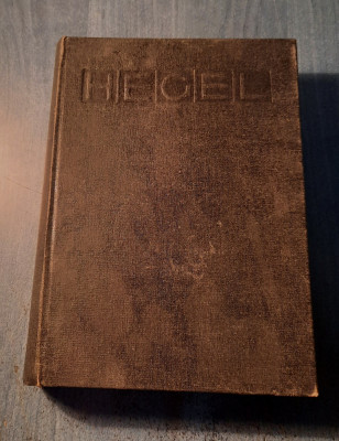 Prelegeri de istorie a filozofiei volumul 2 Hegel foto