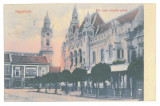 3864 - ORADEA, Market, Romania - old postcard - used - 1908, Circulata, Printata