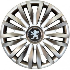 Set 4 Capace Roti Kerime R15, Potrivite Jantelor de 15 inch, Pentru Peugeot, Model 313