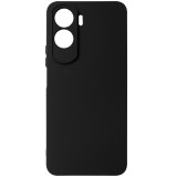 Husa silicon TPU Matte neagra pentru Honor 90 Lite