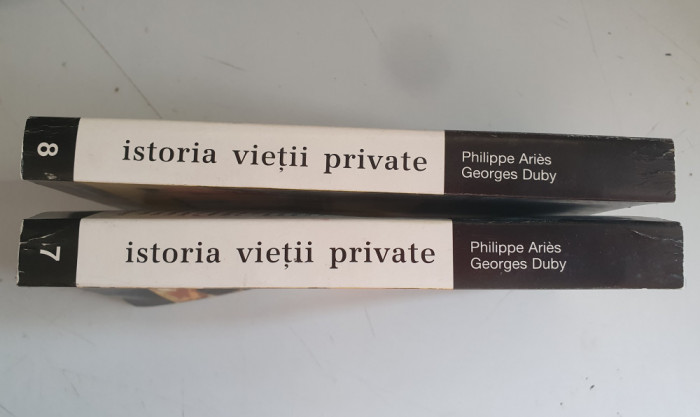 Philippe Aries, Georges Duby - Istoria vietii private - vol.7, 8