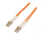 Patch cord fibră optică OM2 LC/UPC 2m LSZH, QOLTEC