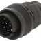 Conector Circular Aluminiu 18 MS/DS Oliv