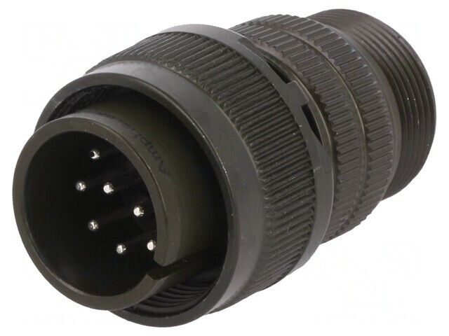 Conector Circular Aluminiu 18 MS/DS Oliv