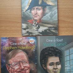 Cine a fost Napoleon+Cine a fost Stephen Hawking+Marie Curie - Jim Gigliotti
