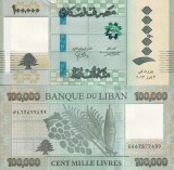 !!! LIBAN - 100.000 LIVRE 2023 - P 105 a - UNC