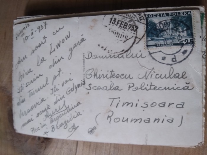 Ilustrata circulatie (A) Timisora