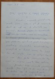 Manuscris olograf Geo Bogza, Mihai Sadoveanu si fiarele paroase, 5 pagini, 1980
