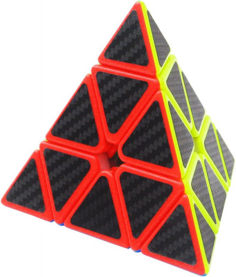 lzon&amp;reg; Triangle 3x3 Pyramid Pyraminx Puzzle Magic Speed Cube Brain Teaser Twist foto