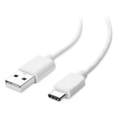 Cablu de date Fast Charge MSEE USB Type-C, Alb Bulk foto
