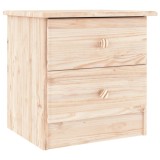 Cumpara ieftin Noptiera ALTA, 41x35x41 cm, lemn masiv de pin