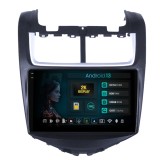 Cumpara ieftin Navigatie 2K HUB64 Chevrolet Aveo (2014-2017), 8GB RAM, Android 13, Octacore, Slot Sim 4G, DSP, GPS, Wi-FI, Carplay, Android Auto, USB, Bluetooth, Waz