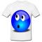 Tricou &quot; Emoji albastru &quot;