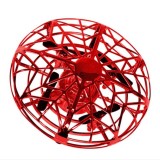 Cumpara ieftin Mini drona cu senzori inflarosu, rotire 360 grade, control prin gesturi, rosie, APF &reg;