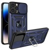 Husa iPhone 14 Pro protectie camera Techsuit CamShield Series, albastru