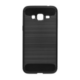 Husa SAMSUNG Galaxy J3 2016 - Carbon (Negru) Forcell, Plastic, Carcasa