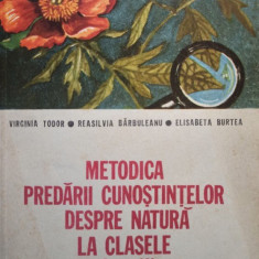 Metodica predarii cunostintelor despre natura la clasele I - IV