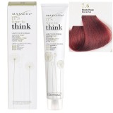 Blond roscat 7.6 Vopsea fara Amoniac cu ulei de argan Think Maxxelle 100 ML
