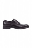 Geox pantofi de piele U DUBLIN barbati, culoarea negru, U34R2A 00043 C9999