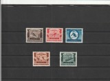 ROMANIA 1951 LP 275 JOCURI MONDIALE UNIVERSITARE SERIE MNH NESTAMPILATA, Nestampilat