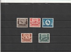 ROMANIA 1951 LP 275 JOCURI MONDIALE UNIVERSITARE SERIE MNH NESTAMPILATA