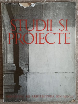 Studii si proiecte Institutul de Arhitectura Ion Mincu 1964 foto
