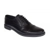 Pantofi barbati casual din piele naturala Negru P32NBOX, Lucianis style