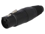 Mufă XLR Mamă 3 PIN pentru Cablu 3,5-8mm