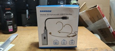 Microfon cu cască Samson cu interfață USB-C DEU1 De5 foto