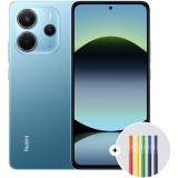 Telefon mobil Xiaomi Redmi Note 14, 8GB RAM, 256GB ROM, Ocean Blue + Xiaomi High-capacity pen