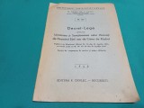 DECRET-LEGE PENTRU URMĂRIREA ȘI SANCȚIONAREA CELOR VINOVȚI DE DEZASTRUL ȚĂRII SAU DE CRIME DE RĂBOI * 1945 - 3 4 6