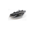 Far VW CADDY, 11.2020-, partea stanga, ZKW, cu lumina vreme rea; LED; electrical; negru rim; LED; cu lumini de viraj statice,
