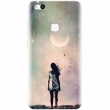 Husa silicon pentru Huawei P10 Lite, Alone Woman Cgi Hd K