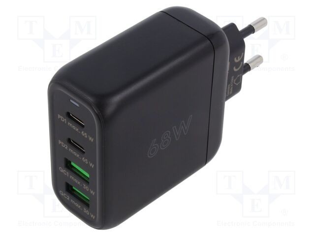 Alimentator pulsatoriu Goobay, plug-in 3,3&divide;11VDC, 68W