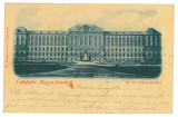 5136 - ORADEA, Military High School, Litho, Romania - old postcard - used - 1900