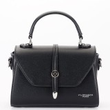 Geanta neagra mica FloraCo Paris F8581 16