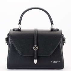 Geanta neagra mica FloraCo Paris F8581 16