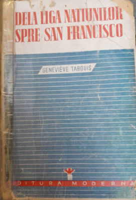 1945 De la Liga Natiunilor spre San Francisco -Genevieve Tabouis trad, Cataragi foto