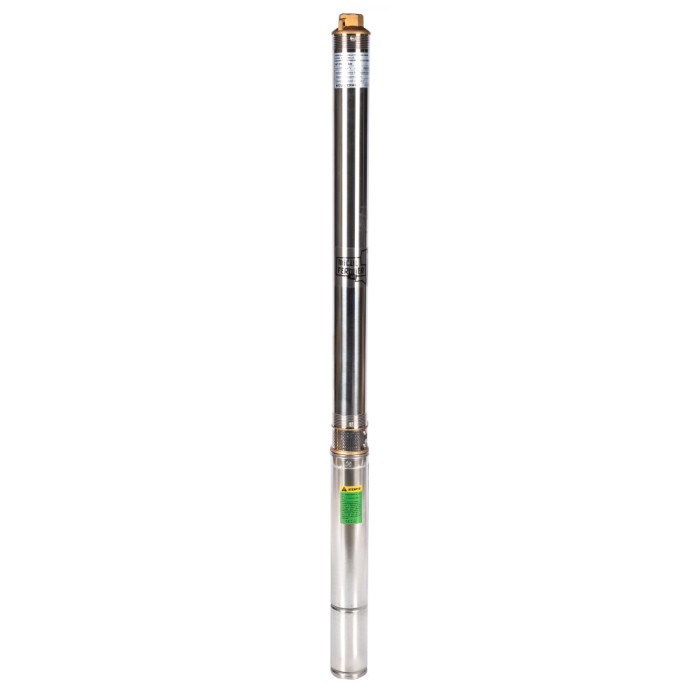 Pompa submersibila pentru apa curata Micul Fermier, 0.75KW, debit 3600l/h, inaltime maxima pompare 110m, 24 turbine
