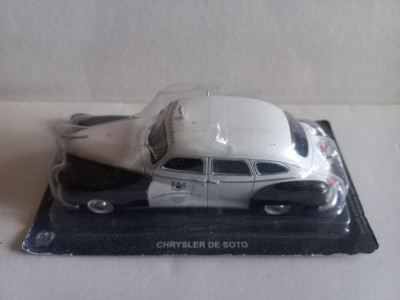 Macheta Chrysler de Soto - Ontario Police Masini de Politie scara 1:43 foto