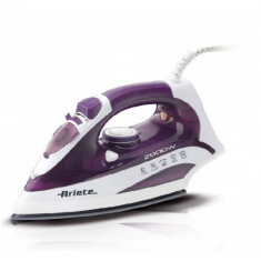 Fier de calcat Ariete 6235, 2000W, 300 ml, talpa ceramica, Violet/Alb