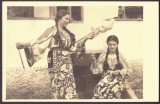 802 - RUCAR-MUSCEL, Arges, Ethnic women - old postcard, real Photo - unused