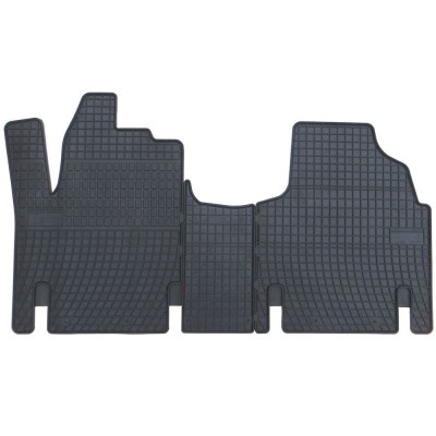 Set covorase auto din cauciuc Citroen Jumpy 1994-2006, Fiat Scudo 1996-2006, Peugeot Expert 1995-2006, presuri BestAutoVest, negre, 3 buc. foto