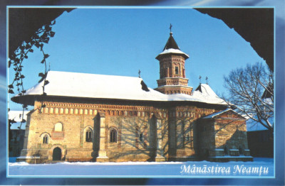 Carte postala CP NT043 - Manastirea Neamt foto