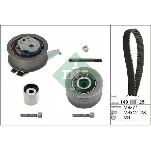 Kit distributie Audi A3 Sedan (8ys, A3 Sportback (8ya, A4 Allroad B9 (8wh, A4 B9 (8w2, A4 B9 Avant (8w5, A5 (F53, A5 Convertible (F57, A5 Sportback (