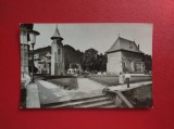 CARTE POSTALA - RSR - PIATRA NEAMT - TURNUL SI BISERICA LUI STEFAN CEL MARE
